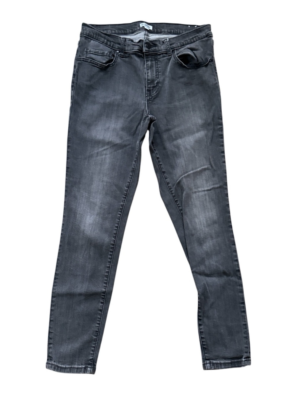 Susina Gray Wash Skinny Jeans Size 30 Stretch Denim Mid Rise
